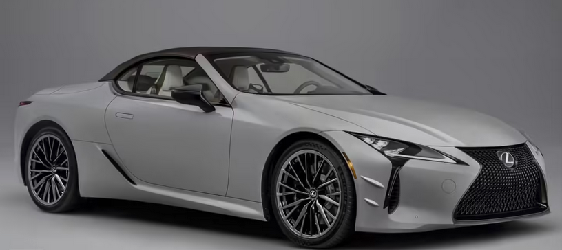 雷克萨斯2026款LC 500敞篷版焕新登场，售价10.92万美元起